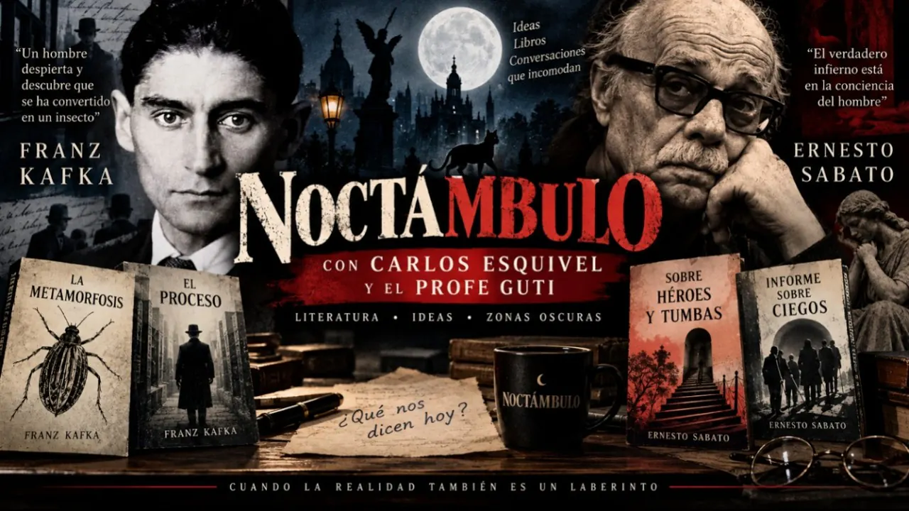 Reproducir: NOCTÁMBULO: KAFKA, EL HOMBRE QUE CONVIRTIÓ SUS PESADILLAS EN LITERATURA