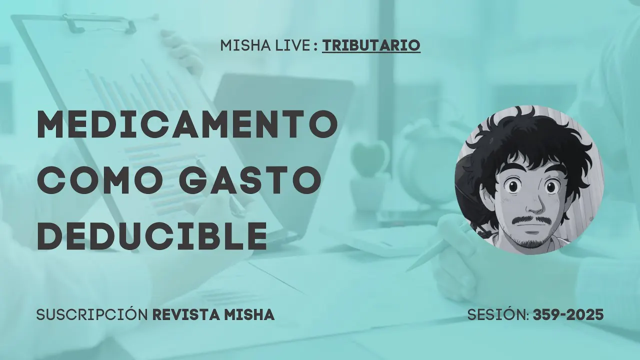 Reproducir: Medicamento como Gasto Deducible