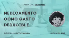 Medicamento como Gasto Deducible