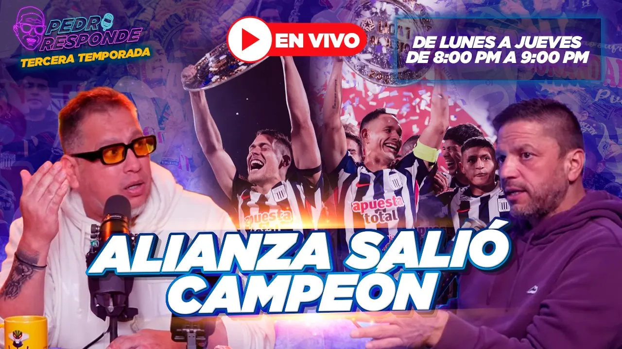 Reproducir: ALIANZA GOLEÓ A CHANKAS Y SE LLEVÓ EL APERTURA ¡PEDRO RESPONDE EN VIVO!  |#PedroResponde