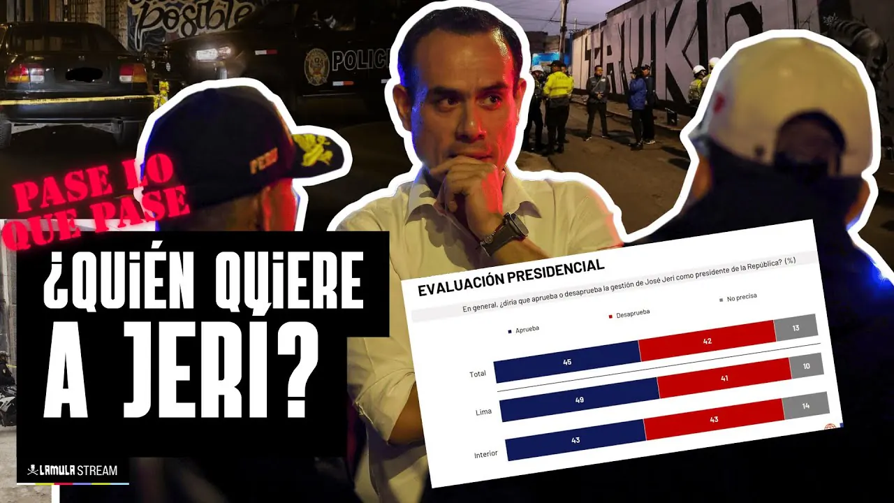 Reproducir: El 32% apoya que Jerí sea presidente y 37% quiere que siga en el cargo, según Encuesta IEP | PLQP