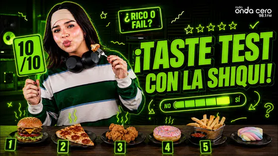 ¡TASTE TEST CON LA SHIQUI! - LATINA FOREVA - RADIO ONDA CERO