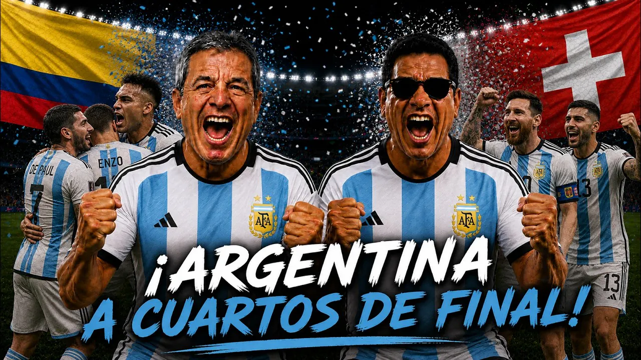 Reproducir: REMONTADA HISTÓRICA: ARGENTINA VENCIÓ 3-2 A EGIPTO Y ESTÁ EN CUARTOS DE FINAL #embasados