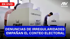 Fe de Erratas: DENUNCIAS DE IRREGULARIDADES EMPAÑAN EL CONTEO ELECTORAL - ATV+
