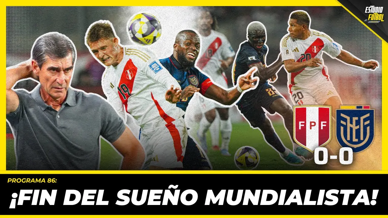Reproducir: ¡FIN DEL SUEÑO MUNDIALISTA!  Perú 0-0 Ecuador