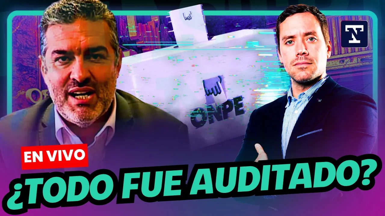 Reproducir: #ENVIVO JEFE INTERINO DE LA ONPE ASEGURA QUE TODO EL PROCESO FUE AUDITADO... | TRIVU NOTICIAS
