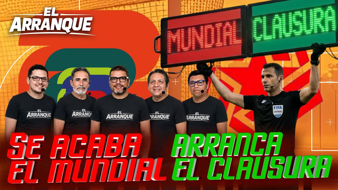 Reproducir: 🔴 EN VIVO EL ARRANQUE: SE ACABA EL MUNDIAL - ARRANCA EL CLAUSURA