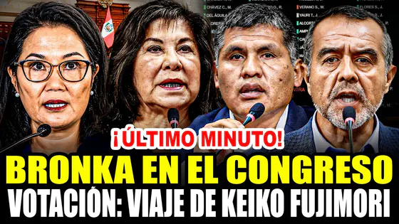 ¡ÚLTIMO MINUTO! CONGRESO DEBATE Y VOTA VIAJE DE KEIKO FUJIMORI | ESCUDO DE LAS AMÉRICAS 16/09