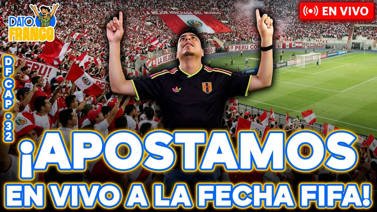 Reproducir: 🔥⚽ #ENVIVO | ¡PERÚ - HONDURAS EN VIVO! ¡APOSTAMOS TODO EN LA CLASIFICACIÓN DE EUROPA! #DATOFRANCO