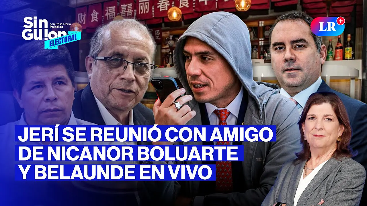 Reproducir: JOSÉ JERÍ, D3L1NU3NC14 IMPARABLE Y ELECCIONES 2026 | SIN GUION CON ROSA MARÍA PALACIOS