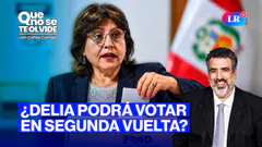 DELIA ESPINOZA EN VIVO A UNA SEMANA DE LA SEGUNDA VUELTA ENTRE KEIKO Y SÁNCHEZ | QUE NO SE TE OLVIDE