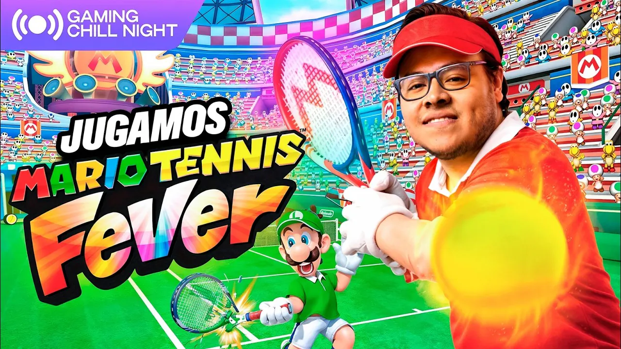 Reproducir: NADAL VS FEDERER en MARIO TENNIS FEVER | Gaming Chill Night