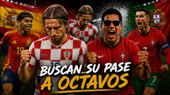 ¿CROACIA SUFRIÓ ROBO ANTE PORTUGAL? I ARGENTINA Y COLOMBIA BUSCAN LOS OCTAVOS #embasados