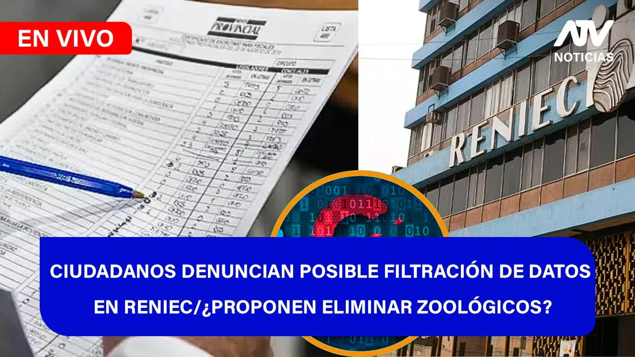Reproducir: Fe de Erratas 📱🎙️| CIUDADANOS DENUNCIAN POSIBLE FILTRACIÓN DE DATOS EN RENIEC - ATV+