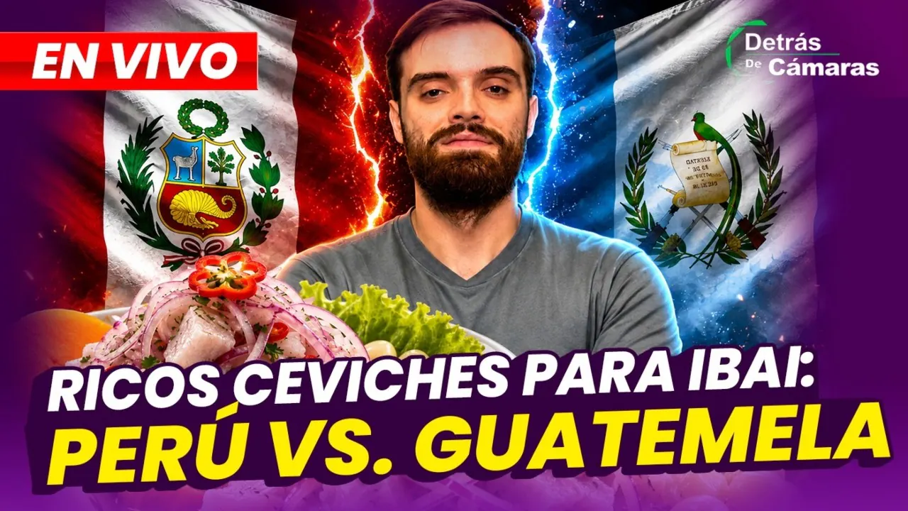 Reproducir: 🟣 EN VIVO - RICOS CEVICHES PARA IBAI: PERÚ VS. GUATAMELA EN EL MUNDIAL DE COMIDAS – Panamericana TV