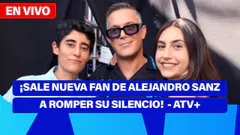 De 5 a 7 | ¡SALE NUEVA FAN DE ALEJANDRO SANZ A ROMPER SU SILENCIO! - ATV+