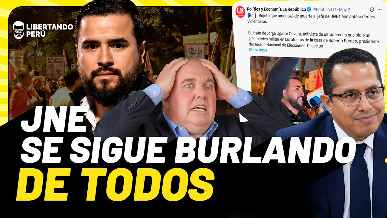 Reproducir: JNE SE SIGUE BURLANDO DE TODOS Y PORKY EXPLOTA | LA REPÚBLICA HABLA DEL PROFE
