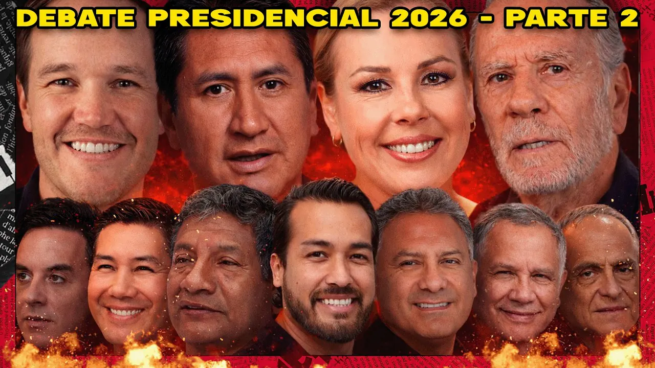 Reproducir: DEBATE PRESIDENCIAL 2026 - PARTE II | #BRUTALIDADPOLÍTICA