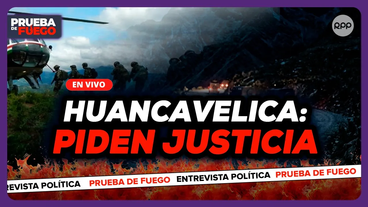 Reproducir: 🔴EN VIVO: Operativo en Huancavelica bajo investigación y presión política por F-16 | PRUEBA DE FUEGO