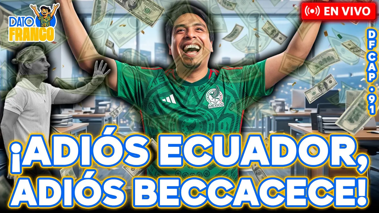 Reproducir: 🔥⚽ ¡MÉXICO ELIMINÓ A ECUADOR! ¡RENUNCIÓ BECCACECE! ¿HOY RECUPERAMOS? #DATOFRANCO
