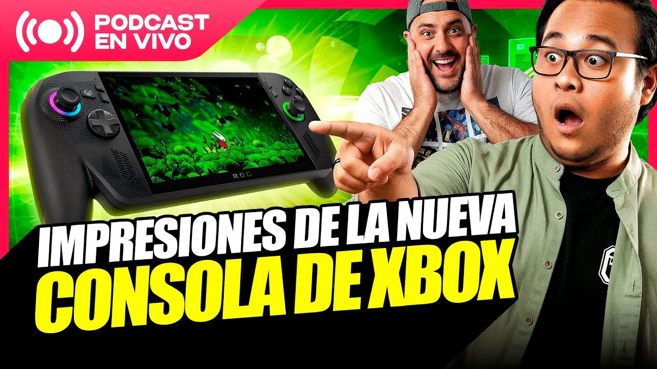 Reproducir: La ROG XBOX ALLY X es el FUTURO de MICROSOFT | PLAYSTATION lanza merch oficial EN PERÚ | EN VIVO