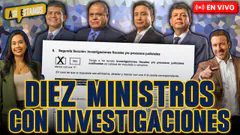 #ENVIVO| ¡10 MINISTROS DECLARARON TENER INVESTIGACIONES O PROCESOS JUDICIALES EN CURSO! #ASÍESTAMOS