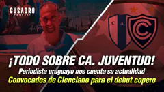 GUSADRO PODCAST: PREVIA CIENCIANO VS JUVENTUD CON PERIODISTA URUGUAYO Y TABLA SUDAMERICANA (8PM)