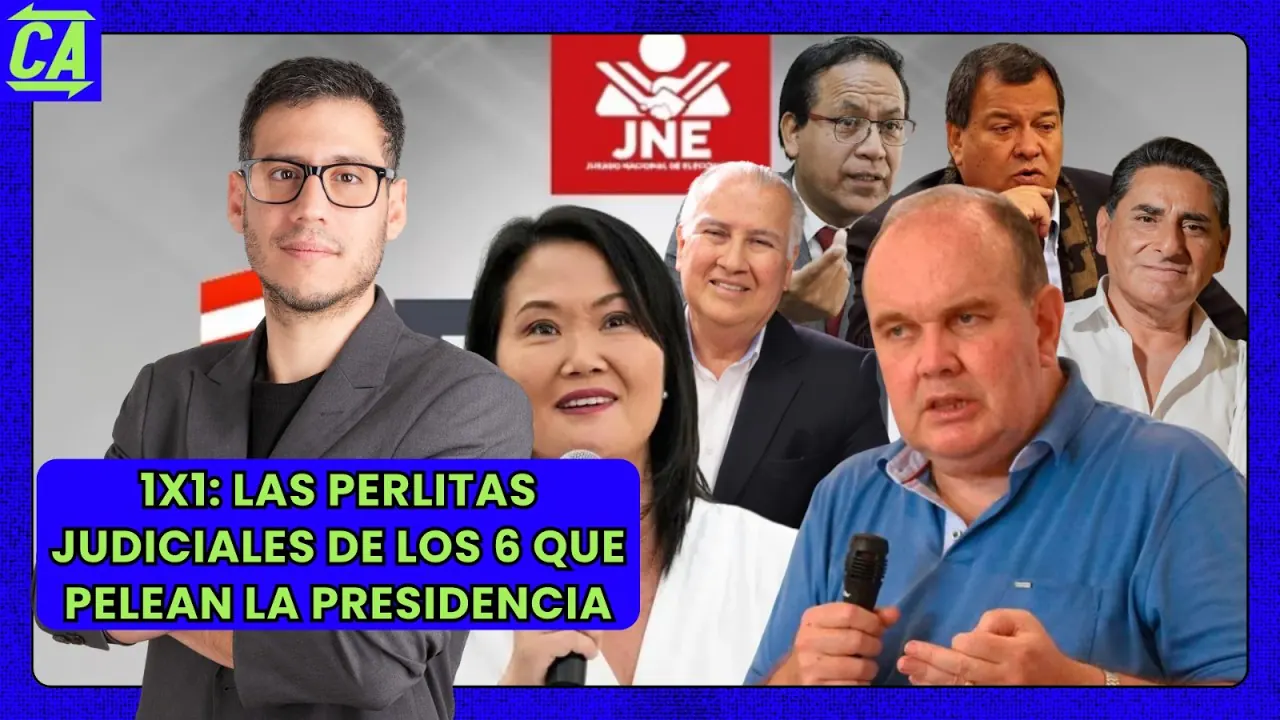 Reproducir: 1X1: LAS PERLITAS JUDICIALES DE LOS 6 QUE PELEAN LA PRESIDENCIA | #ContraAtaque 2ABR #FEEG2026