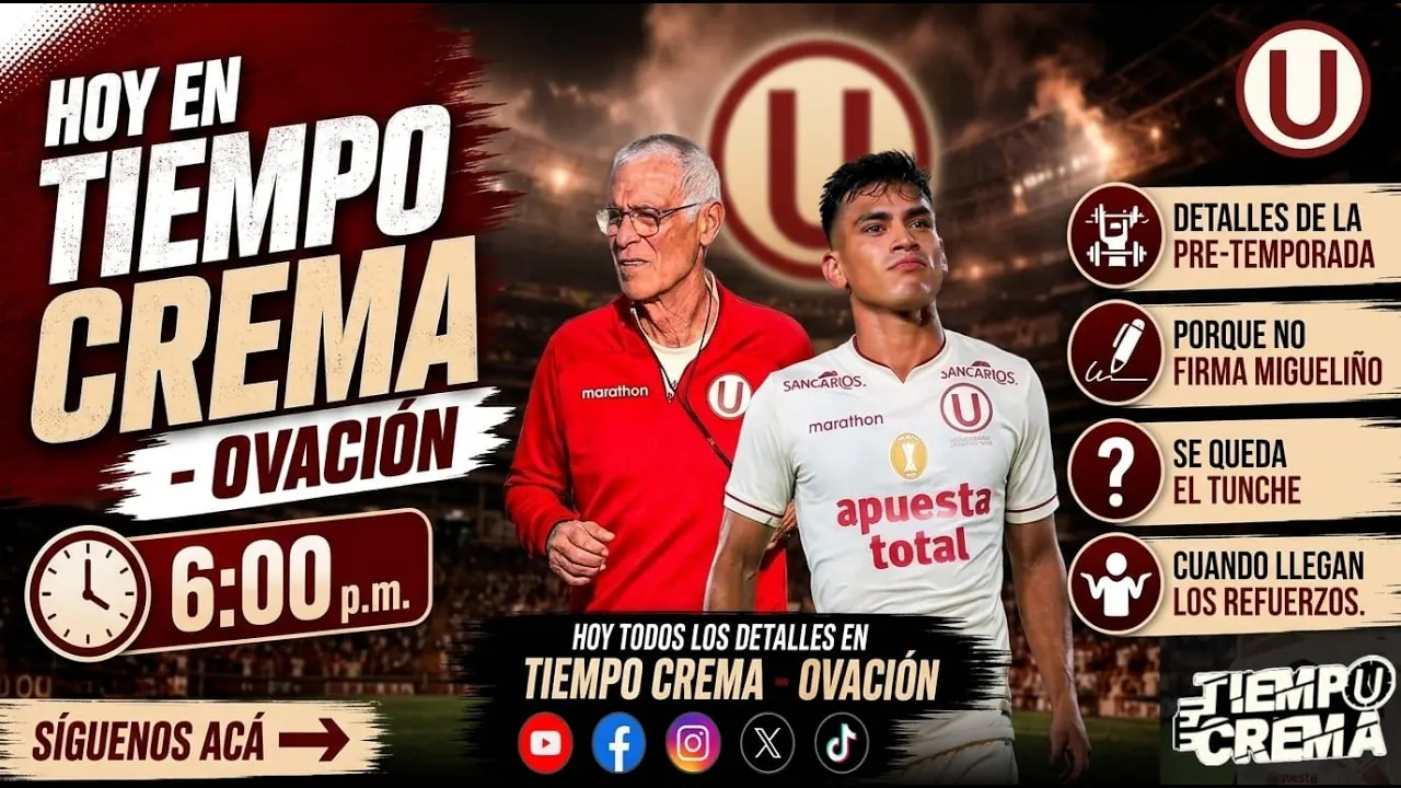 Reproducir: DETALLES DE LA PRE TEMPORADA DE HÉCTOR CÚPER | TIEMPO CREMA x OVACIÓN