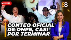 KEIKO FUJIMORI LIDERA RESULTADOS CON EL 50.16% DE VOTOS Y SÁNCHEZ TIENE 49.83%, SEGÚN ONPE | S8