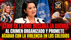 KEIKO EN LA ONU: PLAN CONTRA EL CRIMEN Y LA VIOLENCIA ESCOLAR - NOTICIAS RANDOM