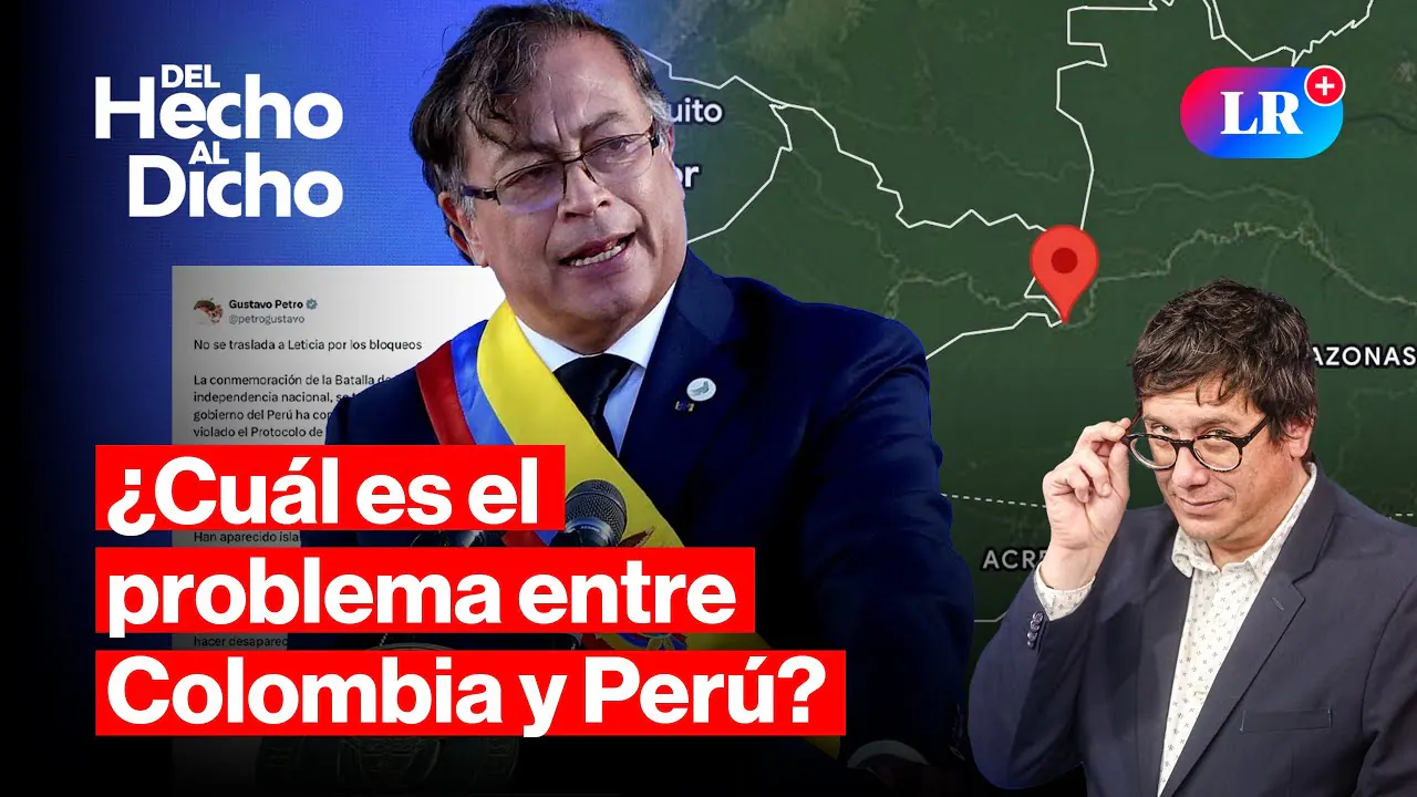Reproducir: GUSTAVO PETRO ACUSA AL PERÚ DE APROPIACIÓN Y VUELVE EL APRA | Del Hecho Al Dicho con JAIME CHINCHA