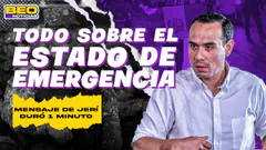 JERÍ DECRETA ESTADO DE EMERGENCIA | BEO NOTICIAS