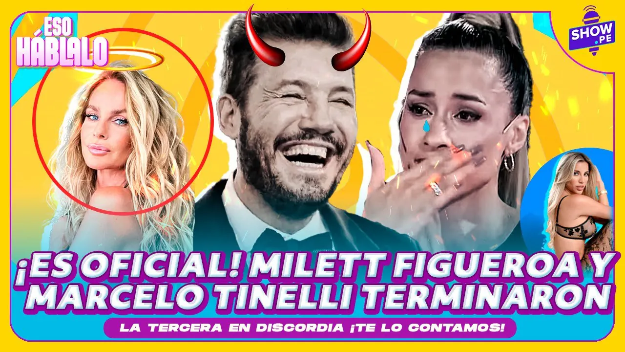 Reproducir: 💥¿NUEVO ROMANCE? MARCELO TINELLI Y MILETT FIGUEROA TERMINARON🔥ESO HÁBLALO