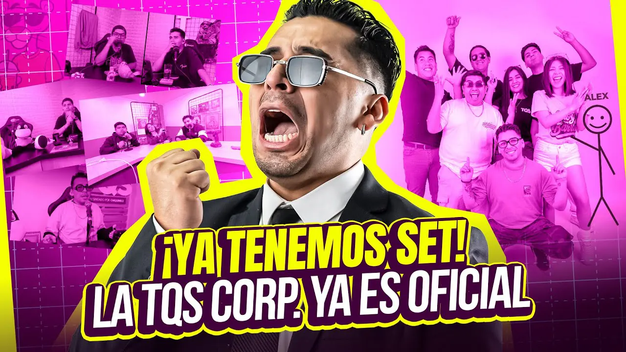 Reproducir: #TQS | CHIQUIWILO AL FIN TIENE SET ¡LA TQS CORP. ES OFICIAL! 🥺🍾