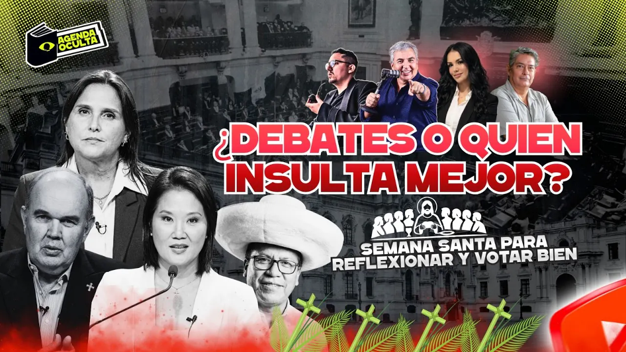 Reproducir: ¿DEBATES O QUIEN INSULTA MEJOR? - AGENDA OCULTA