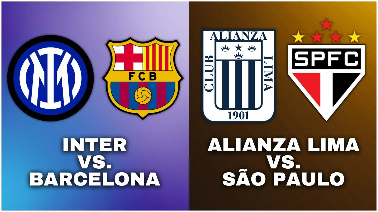 Reproducir: 🔴 EN VIVO INTER VS. BARCELONA | ALIANZA LIMA VS. SÃO PAULO