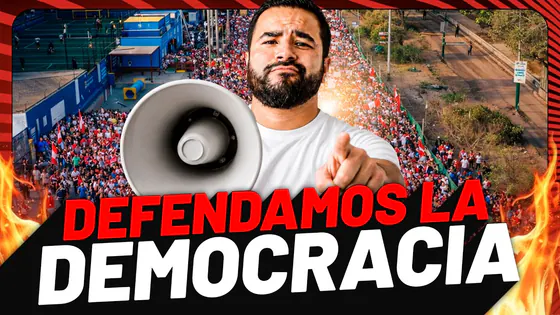 IRL marcha contra el FRAUDE DE LA ONPE