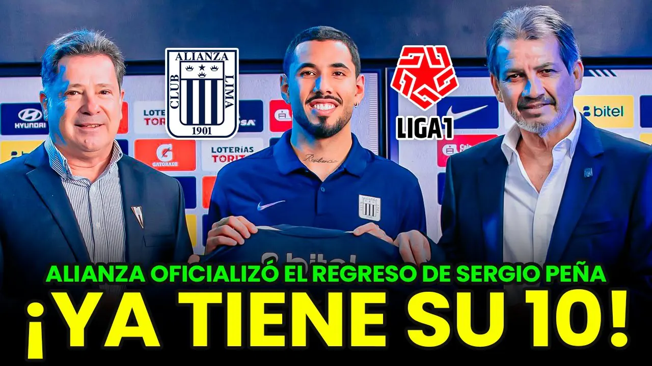 Reproducir: SERGIO PEÑA SE VISTE DE BLANQUIAZUL: ALIANZA LIMA YA TIENE SU '10' | ÁRBITROS NO COBRAN | PSG GOLEÓ