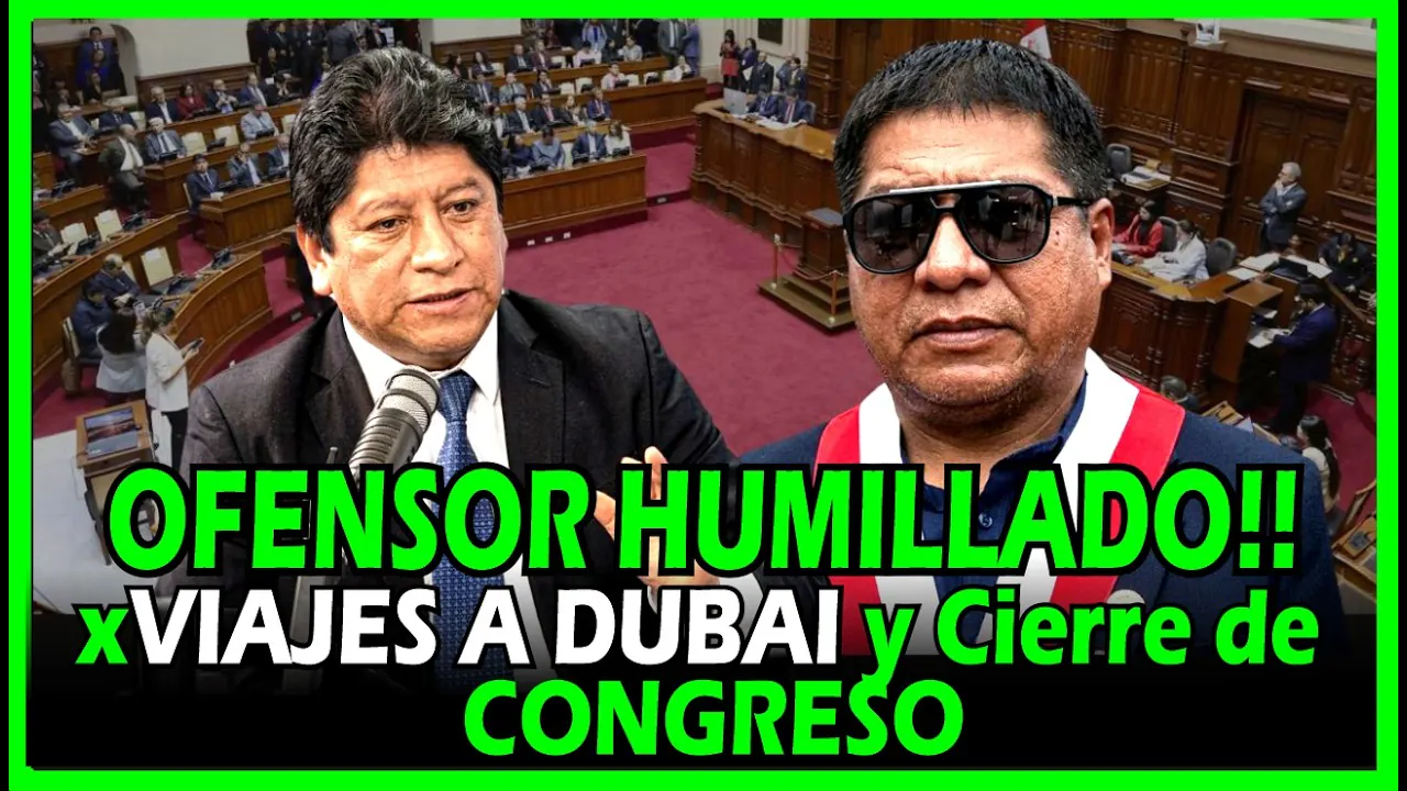 Reproducir: ÚLTIMO MINUTO! OFENSOR DEL PUEBLO RESPONDE EN EL CONGRESO EN QUE GASTA Y GASTARÁ EL 2027.