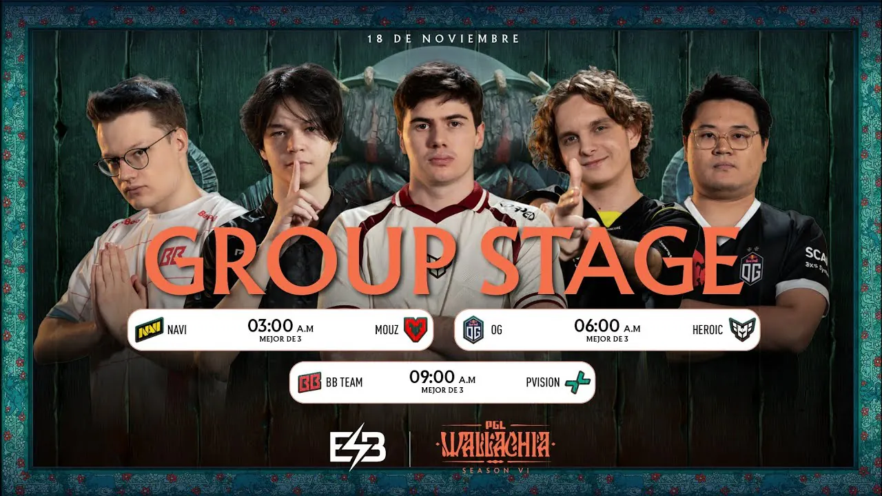 Reproducir: HEROIC vs OG | PGL Wallachia S6: GROUP STAGE