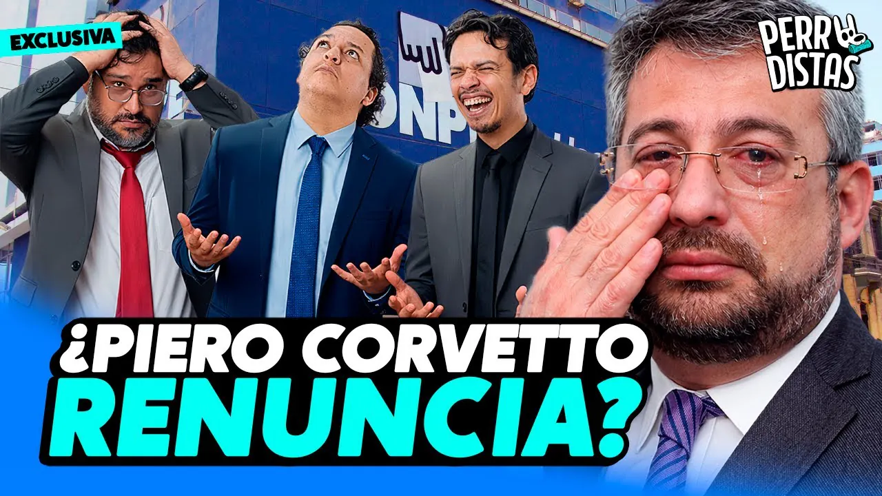 Reproducir: JNJ ACEPTA RENUNCIA DE PIERO CORVETTO Y ROBERTO SÁNCHEZ CONVOCA MARCHA | PERRODISTAS