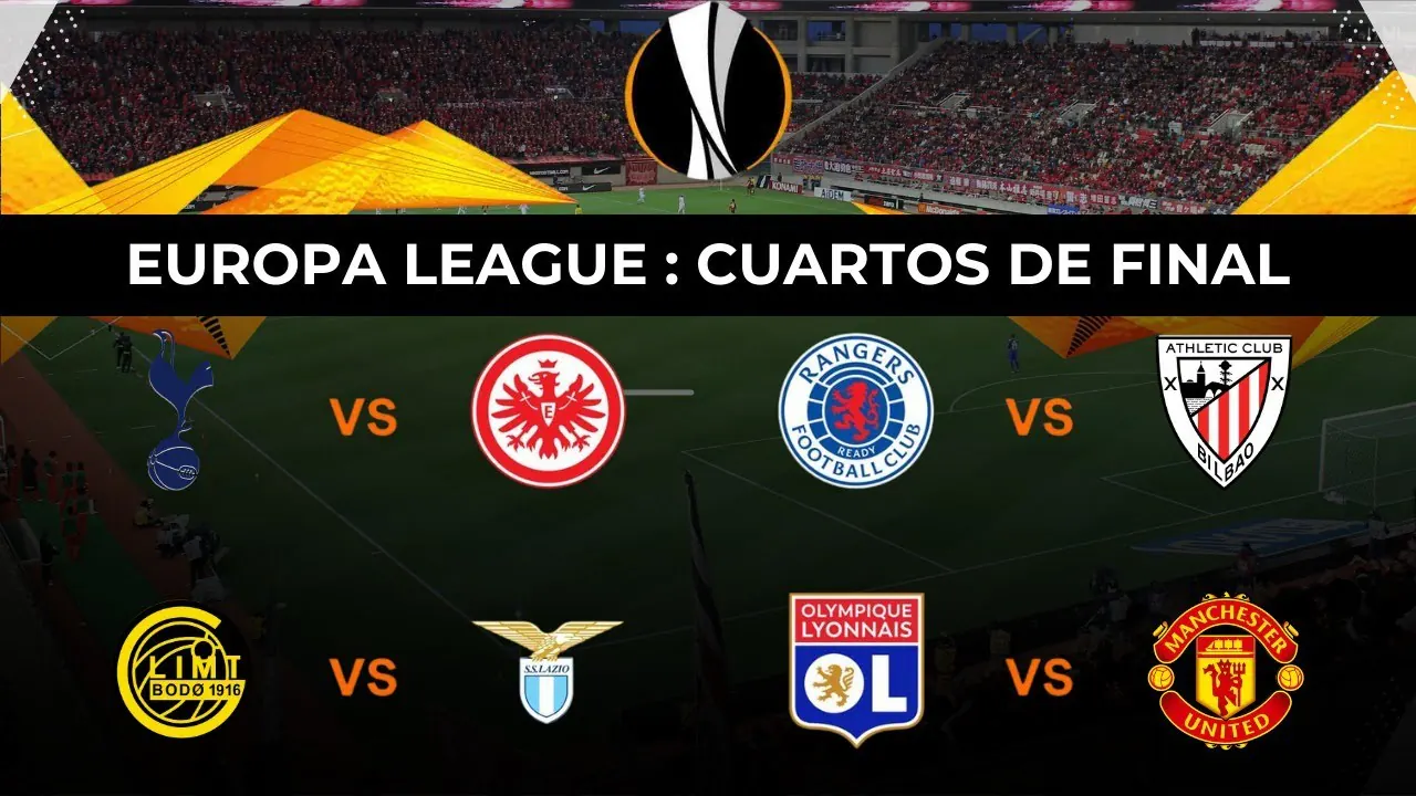 Reproducir: LAZIO VS. BODØ/GLIMT, MANCHESTER UNITED VS. LYON, FRANKFURT VS. TOTTENHAM Y ATHLETIC VS. RANGERS