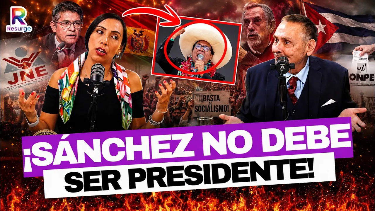 Reproducir: 🔥ELECCIÓN DEFINITIVA: ¿Quién es el verdadero peligro para el Perú? Sánchez vs Keiko Fujimori 🗳️