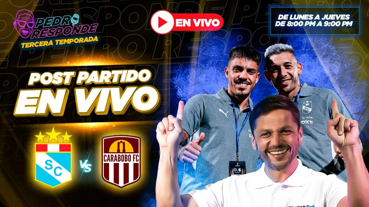 Reproducir: CRISTAL CLASIFICÓ A FASE DE GRUPOS DE LIBERTADORES ¡PEDRO RESPONDE EN VIVO!  |#PedroResponde