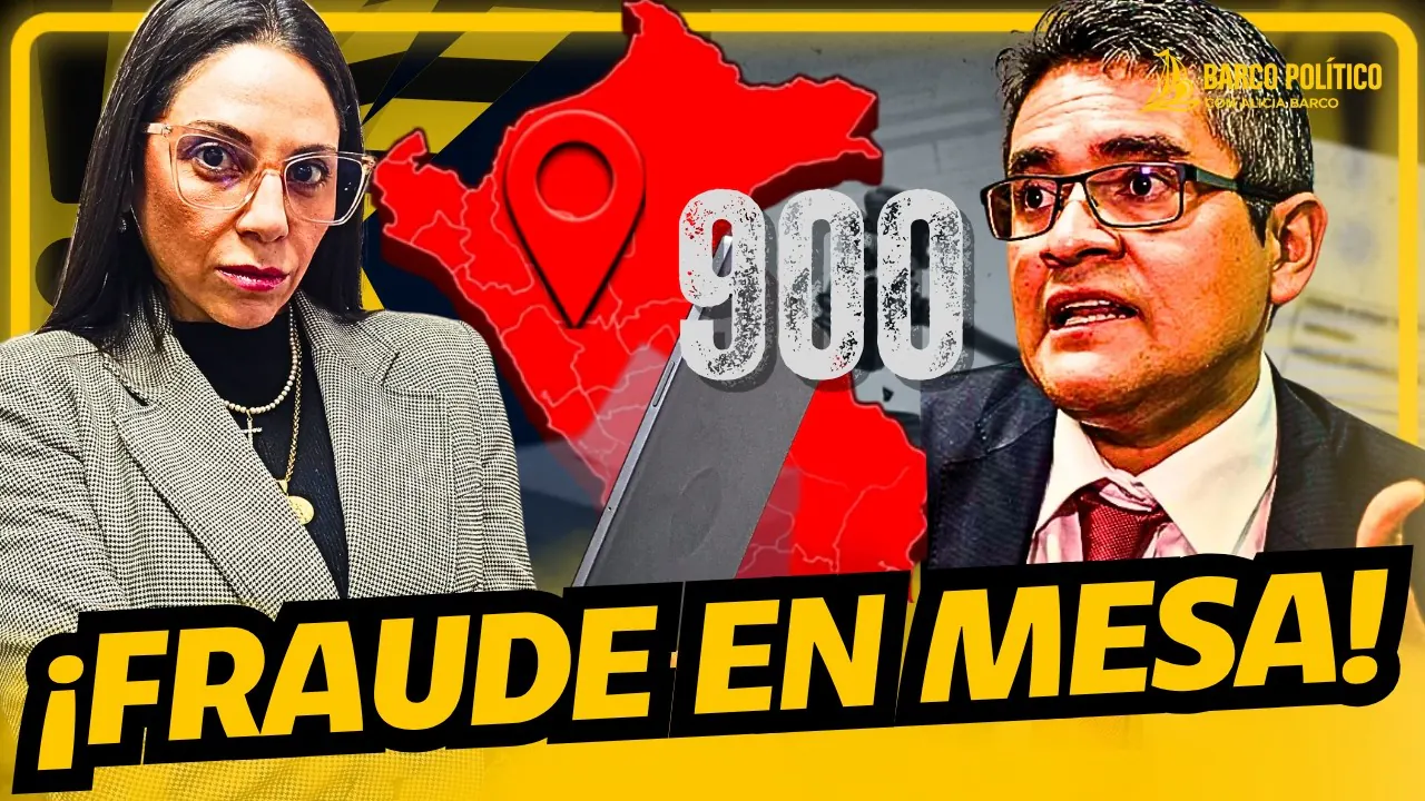 Reproducir: ¡LA CAÍDA HISTÓRICA DOMINGO PÉREZ! Y LA FARSA DE LAS 900 MESAS | BARCO POLÍTICO⛵
