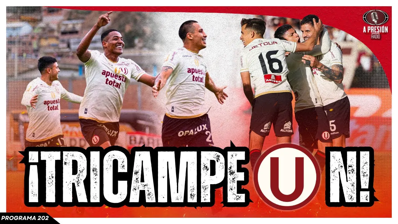 Reproducir: ¡TRICAMPEÓN NACIONAL! ADT 1-2 UNIVERSITARIO