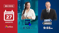 Willax en vivo - MILAGROS LEIVA ENTREVISTA - CONTRACORRIENTE - 27/08/2025 | Willax