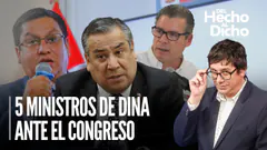 Dina Boluarte hace historia: 5 ministros serán interpelados | Del Hecho al Dicho con Jaime Chincha