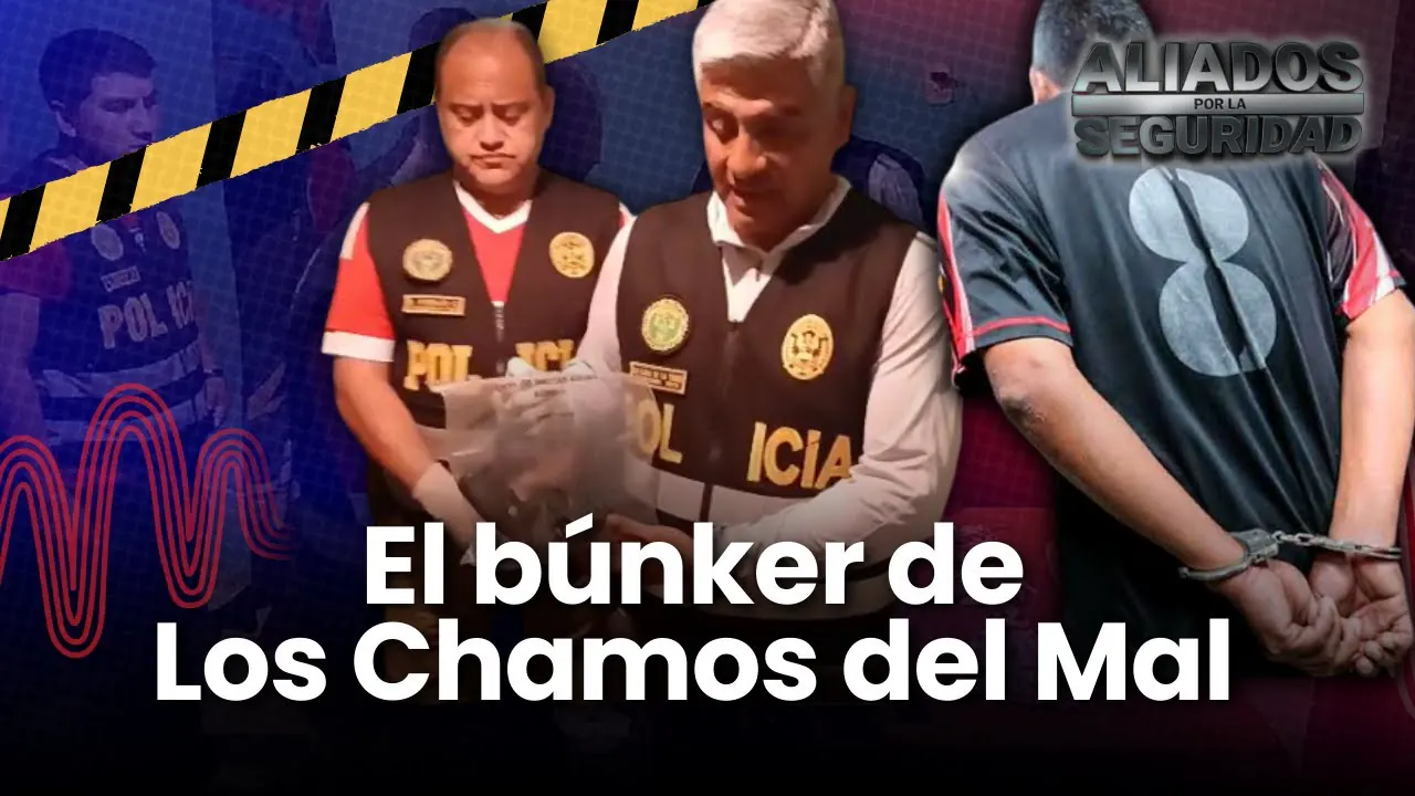 Reproducir: Búnker criminal cae en San Miguel: capturan a Los Chamos del Mal | Aliados por la seguridad